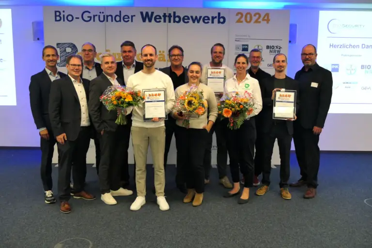 1st place in the Bio-Gründer Wettbewerb 2024