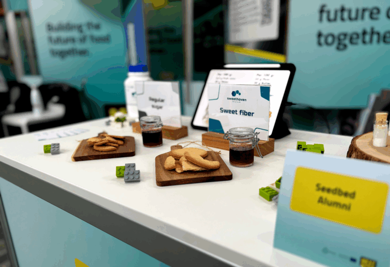 Sweethoven Biotech showcasing at the EIT Food NEXT BITE 2025 in Brussels